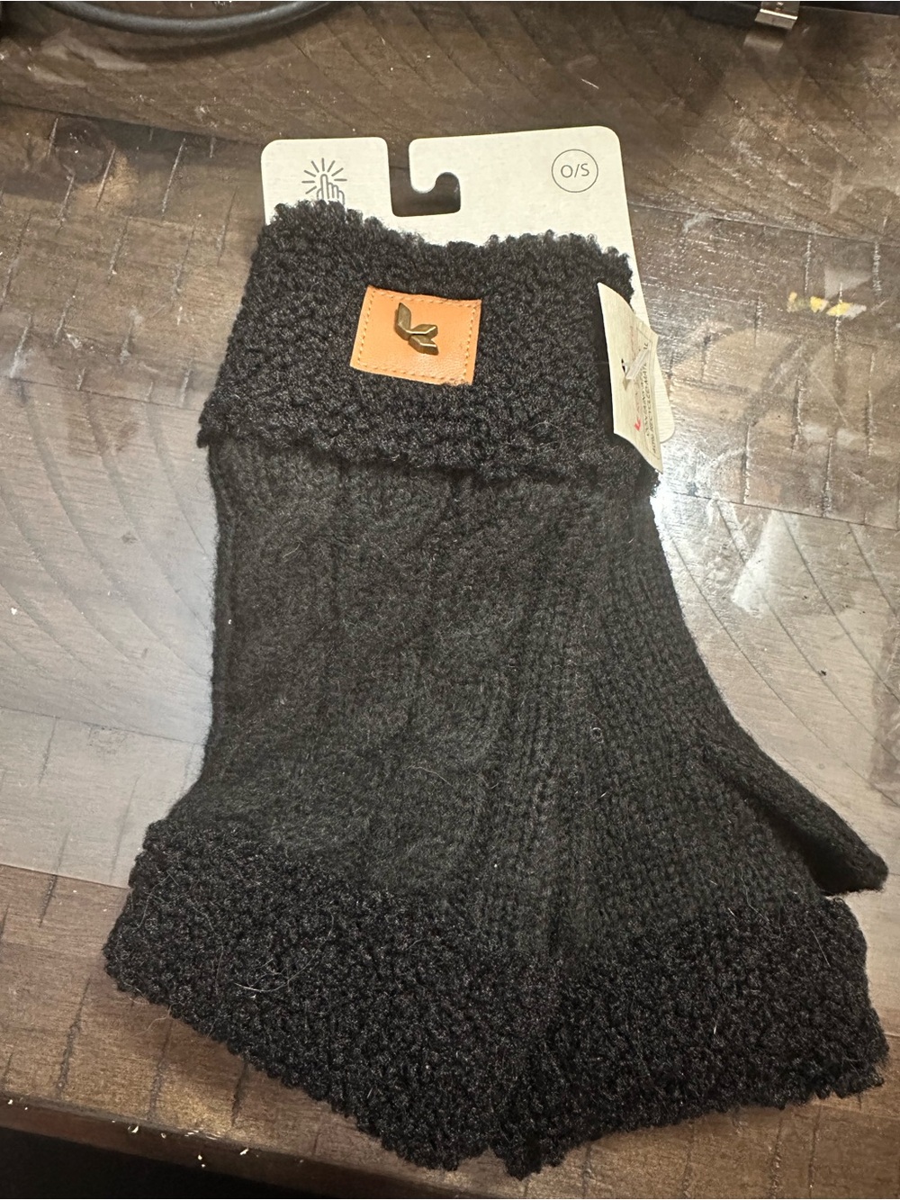 Women's Koolaburra by UGG Cable Knit Fingerless Gloves
